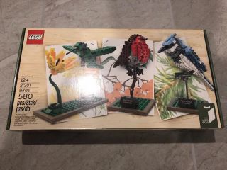 Nib Lego Ideas 21301 Birds Model Kit Box