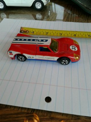 Vintage 1976 Ideal Toys Evel Knievel Die Cast Toy Car Very Rare Hard To Find