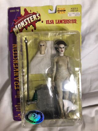 Universal Monsters Elsa Lanchester The Bride Of Frankenstein Sideshow Toy 8” 90s