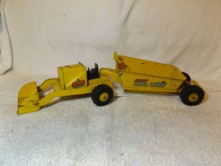 Vintage Diecast - - Marx Lumar Earth Mover - - Pressed Steel - - Out Of 60 