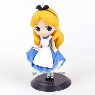 Disney Alice In Wonderland Pvc Figure Alice Q Posket Chinese Version 15cm