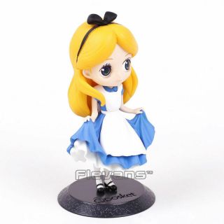 Disney Alice in Wonderland PVC Figure Alice Q Posket Chinese version 15cm 3