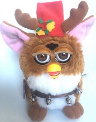 Vintage 1999 Limited Edition Reindeer Furby Not No Box Or Tags