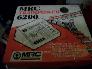 Mrc Train Power 6200 G Scale - Ho Or N,  Lgb Track Wires & Hookup