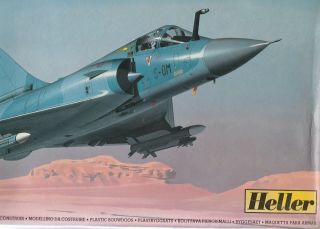 Heller - Black Box - Pavla 1/48 Dassault Mirage 2000c & Cockpit,  Control Surfaces