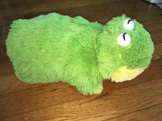 Pee Wee Pillow Pet Frog Green Plush Stuffed Animal Lovey