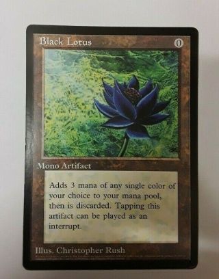 Magic the Gathering MTG Black Lotus 6x9 Jumbo Oversized Promo Card 2