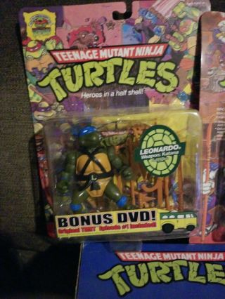 Teenage Mutant Ninja Turtles 25th Anniversary party wagon and al 4 Turtles 6