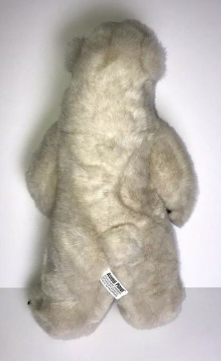 Animal Planet Discovery Channel 17” Standing Polar Bear Plush Stuffed Animal 2