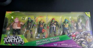 Teenage Mutant Ninja Turtles Out Of The Shadows Mutant Melee Figure 6 - Pack