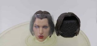 Mms139 Hot Toys 1/6 12 " Resident Evil 4 Alice Head Sculpt & Hair Style Figure