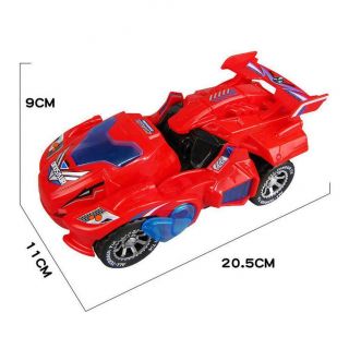 Transforming Dinosaur LED Car With Light Sound Kids Toy Gift 5