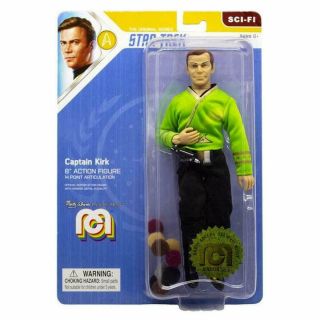 Captain Kirk 8 - Inch Sci - Fi Mego Action Figure Star Trek Exclusive