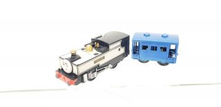 Motorized Fearless Freddie With Blue Car For Thomas And Friends Trackmaster