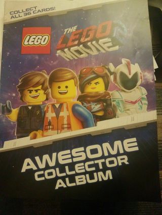 Lego Movie 2 Trading Cards - Complete Set With Book
