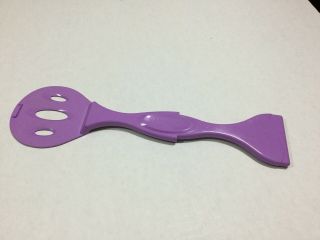 Easy Bake Oven Purple Replacement Accessory Pan Pusher Spatula Part