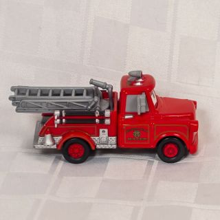 Disney Pixar Cars Toon Rescue Squad Mater Fire Truck Diecast Mattel 1/24 2