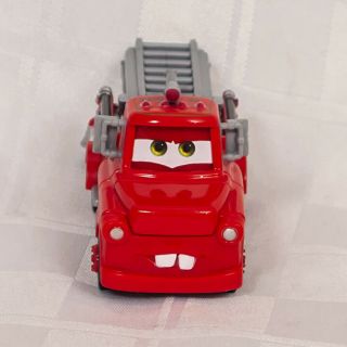Disney Pixar Cars Toon Rescue Squad Mater Fire Truck Diecast Mattel 1/24 3