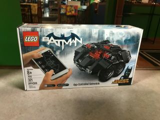 Lego Dc Heroes Rc Batman Car 76112 App - Controlled Batmobile