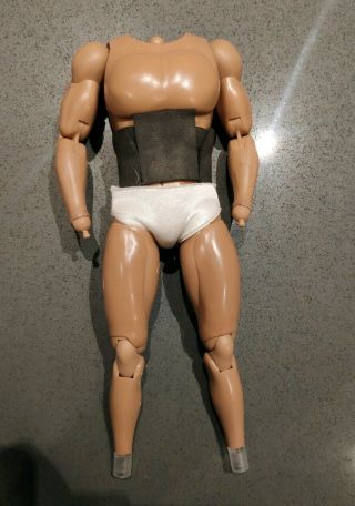 Hot Toys 1/6 Mms 350 Captain America Civil War Nude Muscular Body Truetype