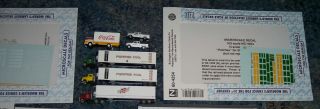 ASSORTMENT OF N SCALE FREIGHT CARS,  DECALS,  VEHICLES AND KATO UNI - TRACK 3