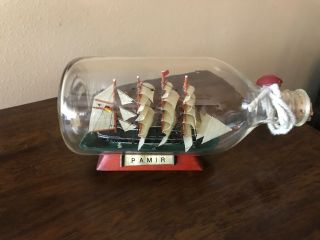 Sailing Ship In A Bottle