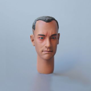 Custom 1:6 Scale Forrest Gump Tom Hanks Headsculpt For 12 " Toy Male Figure Doll