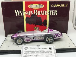 1:18 Carousel 1 Travelon Trailer Watson Roadster 1960 Indy Hurtabise 4405 Read