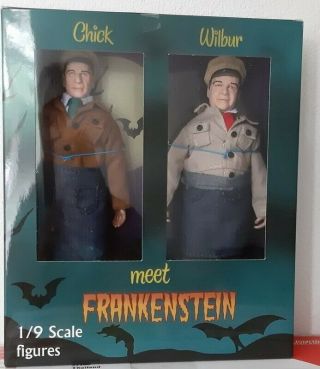 Abbott And Costello Meet Frankenstein Mego Scale Figure Set