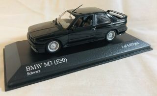 Minichamps 1/43 Bmw E30 M3 Ltd Edition Black 43020300