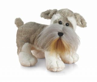 Webkinz Ganz Schnauzer Dog Plush Stuffed Animal
