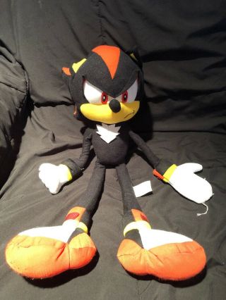 Shadow Sonic The Hedgehog Plush Doll 20 Inches Kellytoy