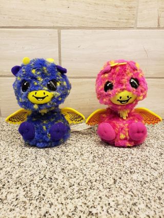 Hatchimals Already Hatched Surprise Giraven Twins Pink And Blue