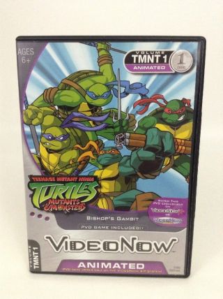Video Now Xp Interactive Pvd Game Animated Mutant Turtles Tmnt Bishop 