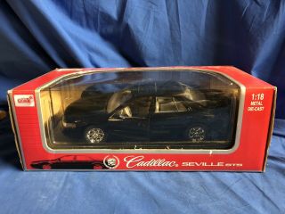 1998 Cadillac Seville Sts Anson 1:18 Scale Diecast Collectible Car Vintage W/box