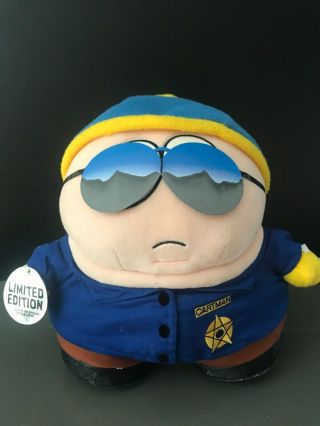 Limited Edition 1998 South Park Limited Edition Eric Cartman 11” Plush Stuffed