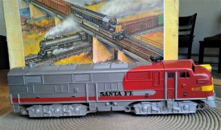 Marx Electric Train Set 41821 Santa Fe