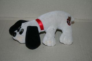 Tonka Pound Puppies Gray Pupppy Dog Floppy Black Ears Plush Stuffed Animal