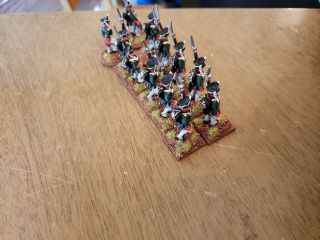 28mm Superbly Painted Russian Napoleonic line infantry metal 12 figs 6