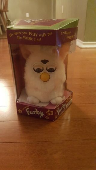 1998 First Edition Electronic Furby Model 70 - 800 White