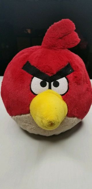 Angry Birds Plush Red Bird Stuffed Toy Commonwealth