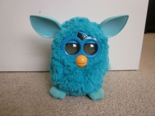 Hasbro Furby Boom Electronic Interactive Toy 2012 Teal Blue