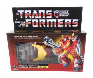 Transformers G1 Commemorative Series I Hot Rod Reissue Figure - Rodimus Major