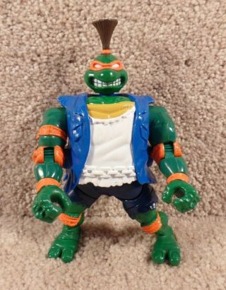 1994 Playmates Tmnt Teenage Mutant Ninja Turtles Kung Fu Michelangelo Figure
