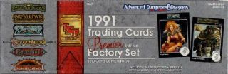 Tsr Collector Cards 1991 Tsr Collector Cards Factory Set Box Nm