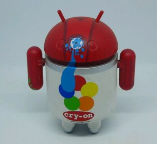 Android Mini Collectible Figure: Series 03 - Cryon Cry - On By Google Dead Zebra