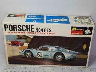 1/32 Monogram Porsche 904 Gts Unsealed Model Kit