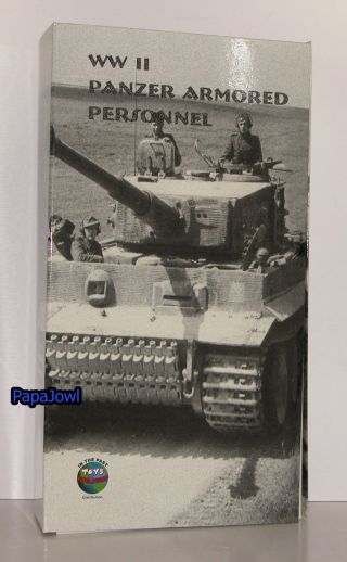 In The Past Toys Wwii Panzer Armored Personnel Untersturmfuhrer Michael Wittman