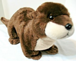 Adventure Planet Plush Animal Den - River Otter (10 Inch) - Stuffed Animal