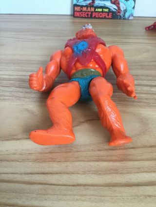 1983 He - man Masters Of The Universe Beast Man Action Figure Complete Comic 5